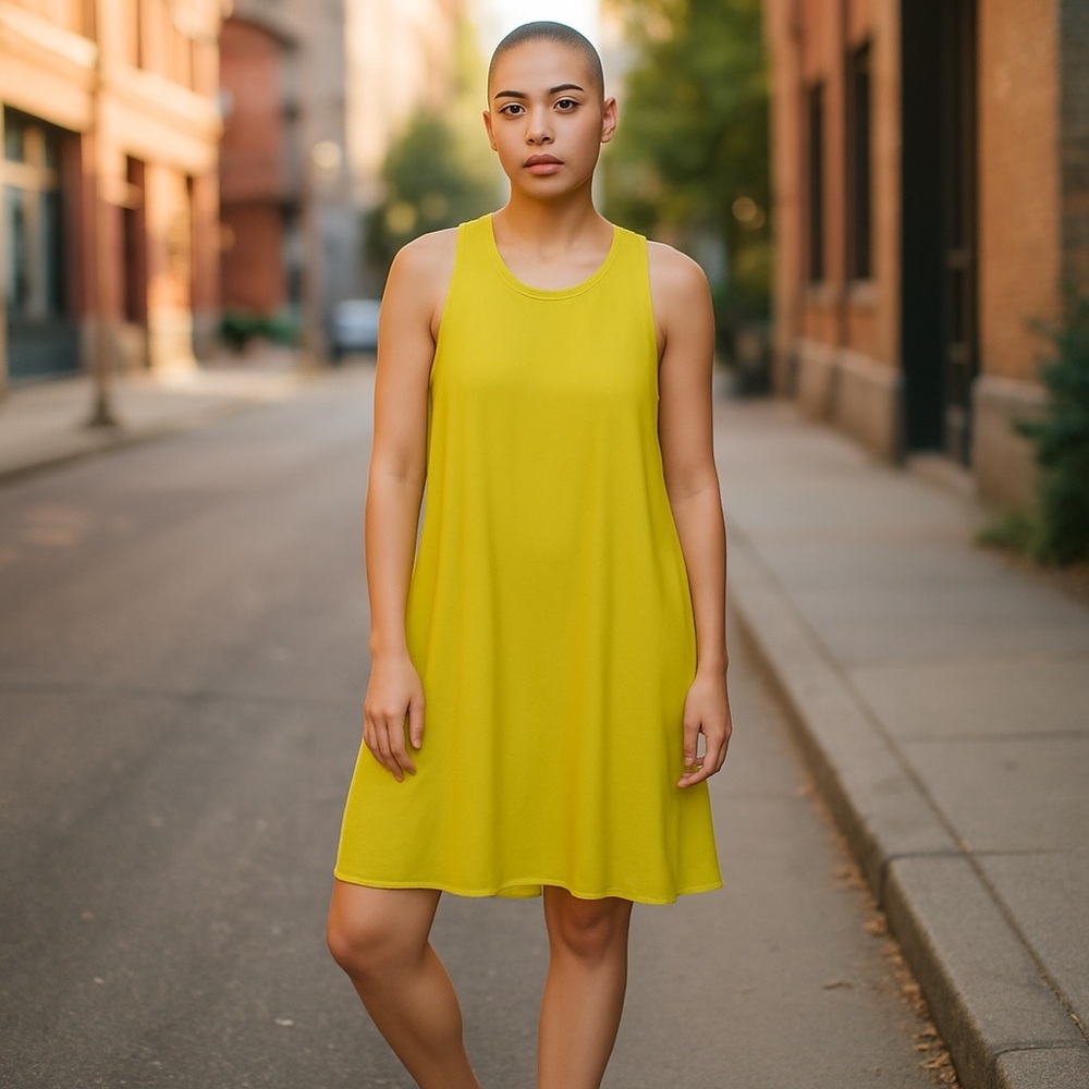 Vince Camuto Layered Chiffon Dress